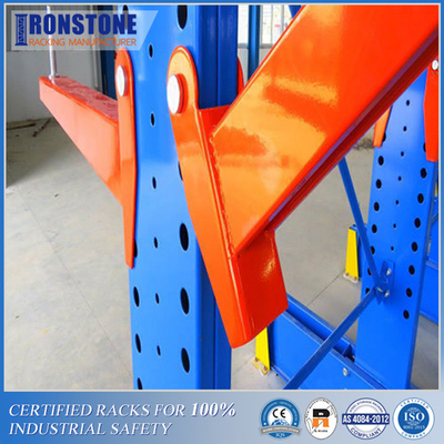 Cantilever μετάλλων αποθηκών εμπορευμάτων αντιδιαβρωτικό ράφι για υπαίθριος ή εσωτερικός