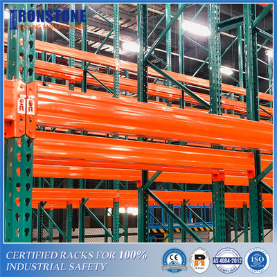 Ράφοι παλέτας Teardrop Warehouse κατάλληλοι για 40&quot;x48&quot; αμερικανικές τυποποιημένες παλέτες