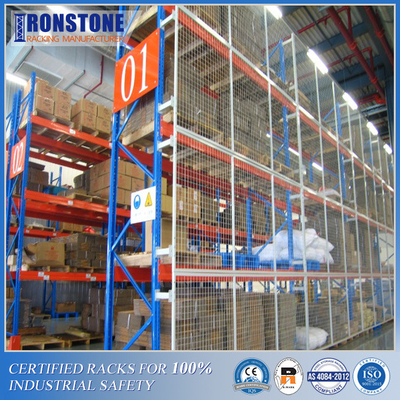 Ironstone πίσω προϊόντα ασφάλειας ραφιών φρουράς ραφιών παλετών